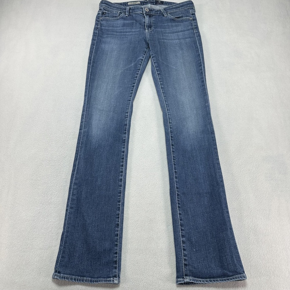 AG Adriano Goldschmied Women's Boot Cut Jeans — Medium Blue Wash - Picture 2 of 13